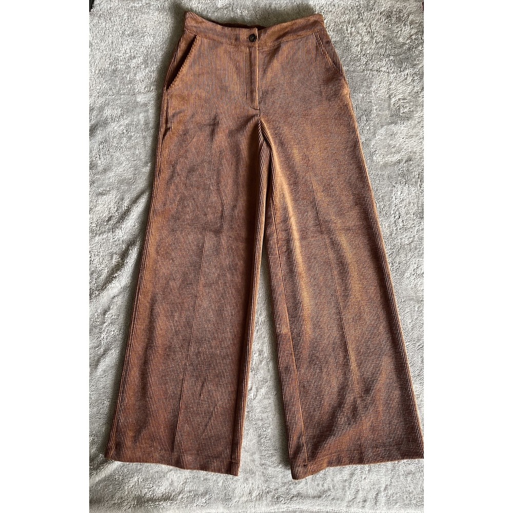 Industry Women's Brown Wide Leg Corduroy Style Pants Size 4